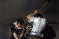 18 The Forge - Francisco Goya 1817 Frick Collection New York City